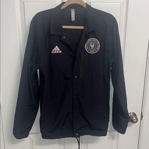 Inter Miami Adidas Black Jacket